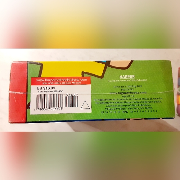 NEW Big Nate Triple Play 3 Book Box Set Children's Boys Girls Elementary Books - Picture 5 of 5